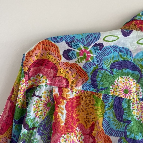 Magazine Luxurious bloom loose shirt - Picture 11 of 13